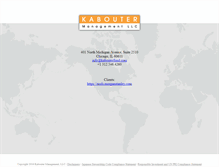 Tablet Screenshot of kaboutermgmt.com